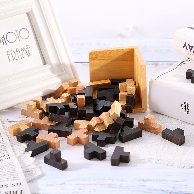 Maliben | Wooden Intelligence Game Brain Confusion Game