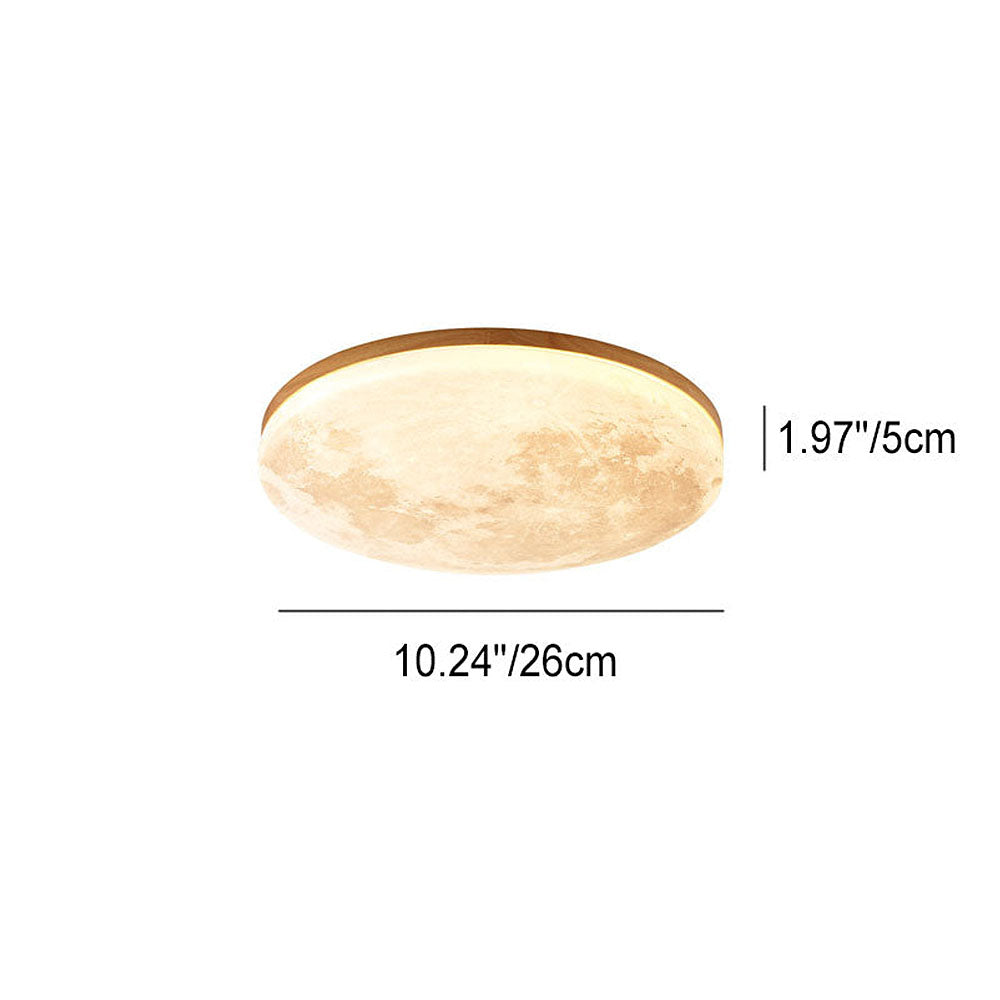 Maliben | Lunaglow - Moon Lamp Ceiling Lamp With Soft Led Lighting