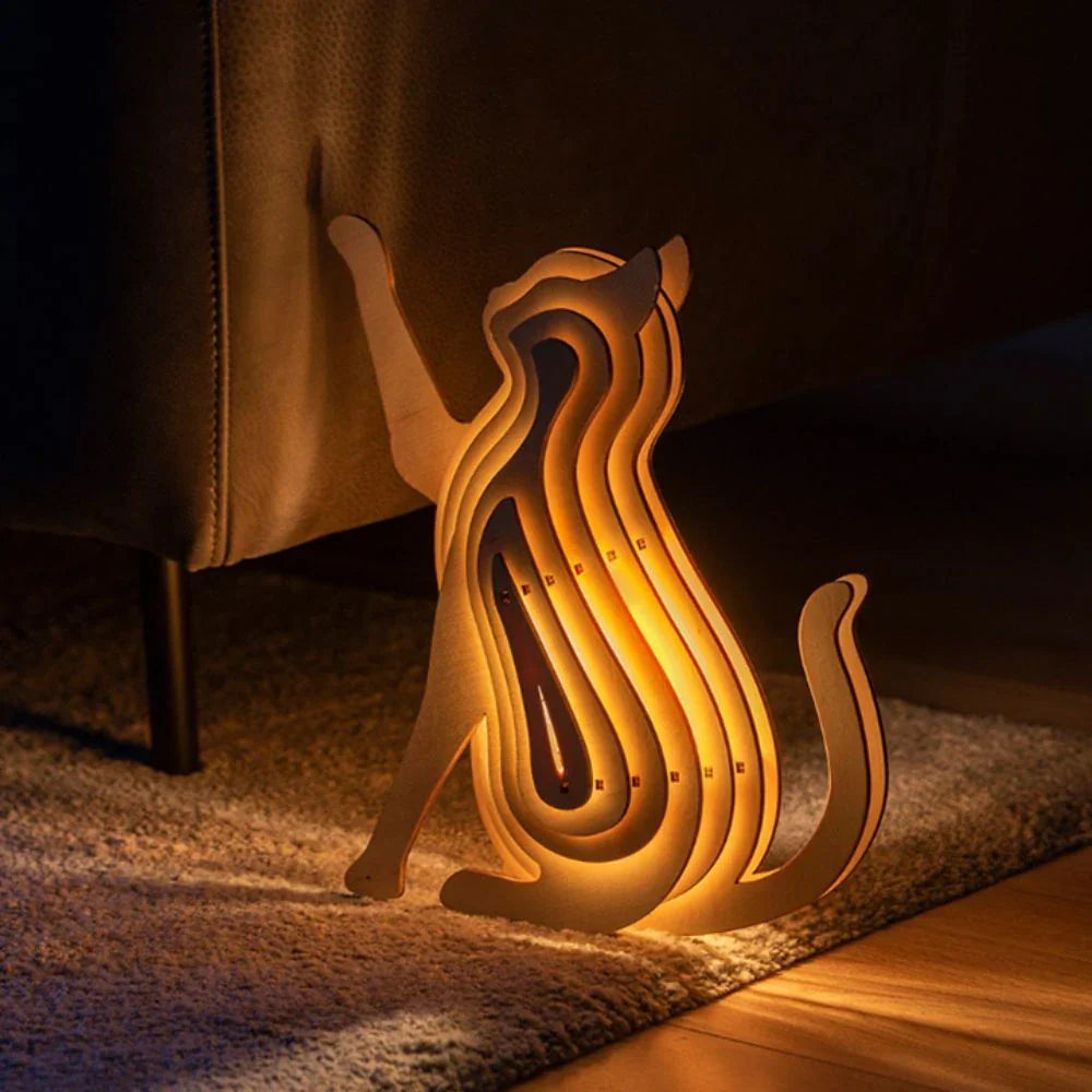 Maliben | Wildcraft Wooden Animal Light