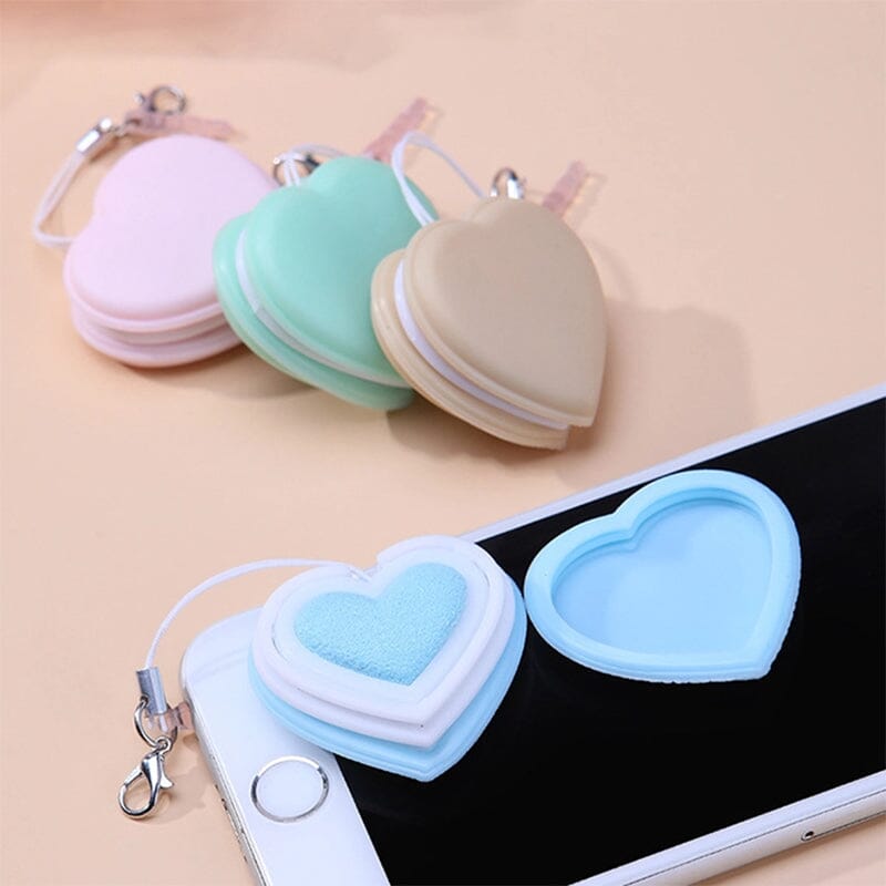 Maliben | Heart-Shaped Macaron Screen Glass Cleaner