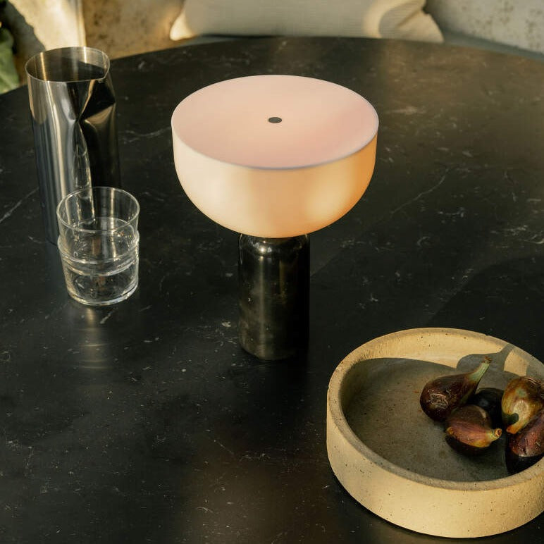 Maliben | Marbleluxe Lamp - Luxurious Marble Table Lamp With Golden Accents