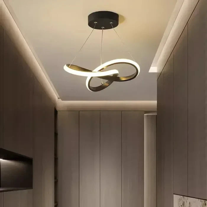 Maliben | Modern Led Ceiling Lamp - Waveglow