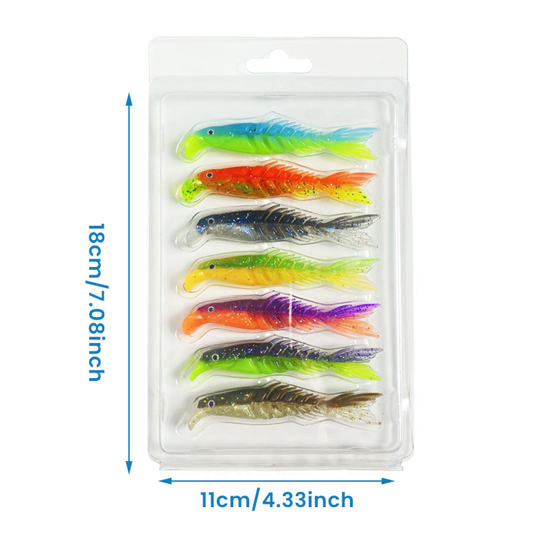 Maliben | Rubber Fish With Multiple Segments