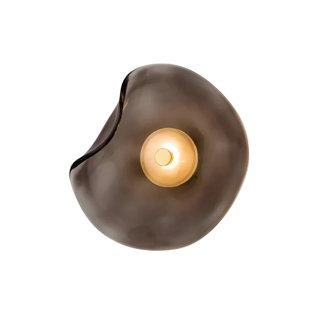 Maliben | Curved Glass Wall Lamp