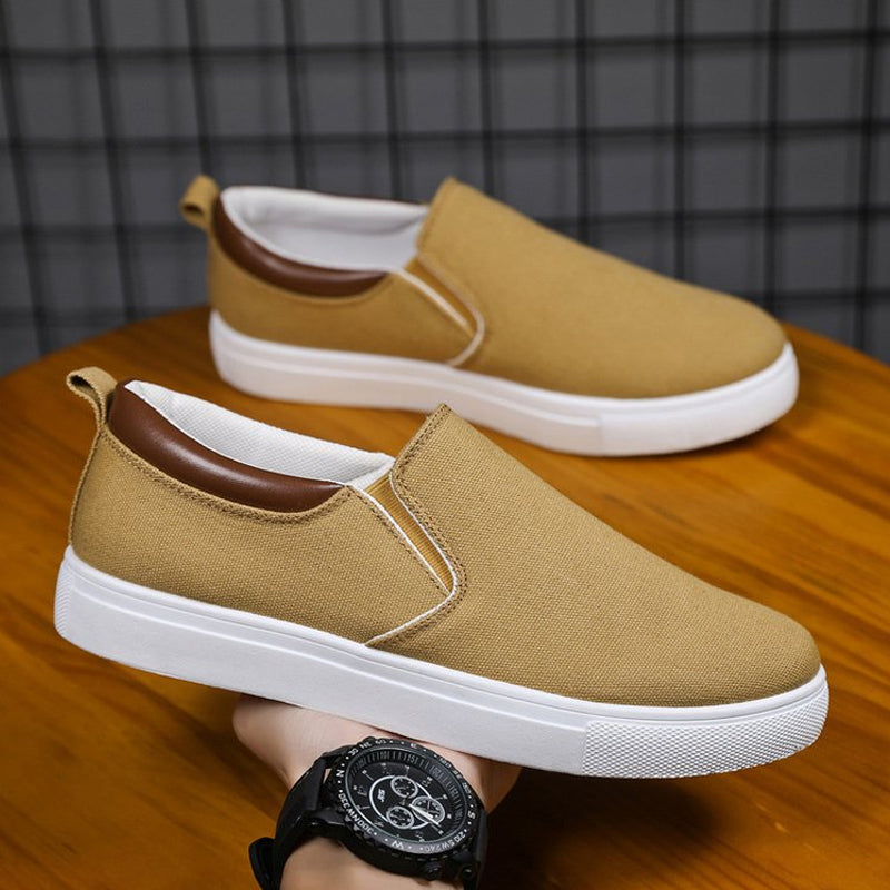 Slip-On Shoes Made Of Canvas For Men