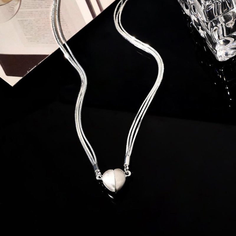 Maliben | Necklace With Magnetic Heart Pendant