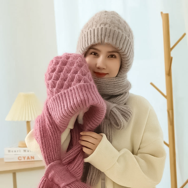 Maliben | Integrated Hearing Protection Windproof Hat Scarf