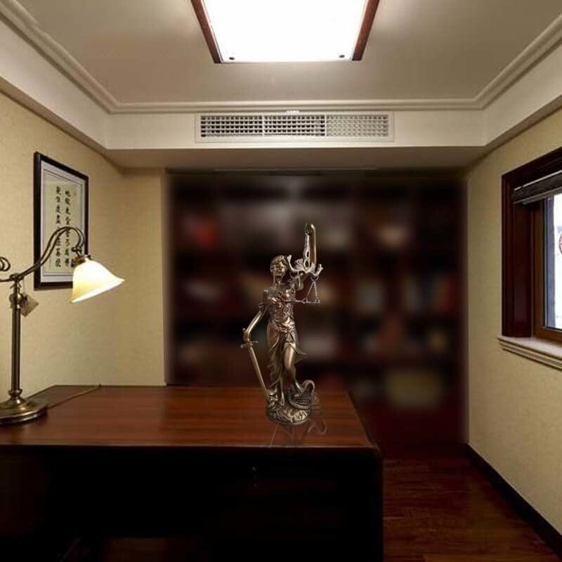 Maliben | Decorative Statue Of The Goddess Of Justice