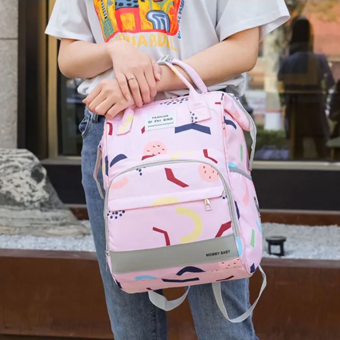 Maliben | Wrap Backpack For Parents – Large Baby Backpack With Many Compartments
