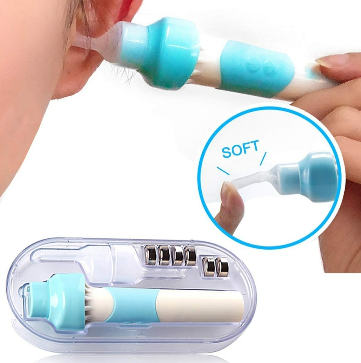 Maliben | Ear Cleaner With Led Light For Children – Gentle Ear Care For Babies & Toddlers