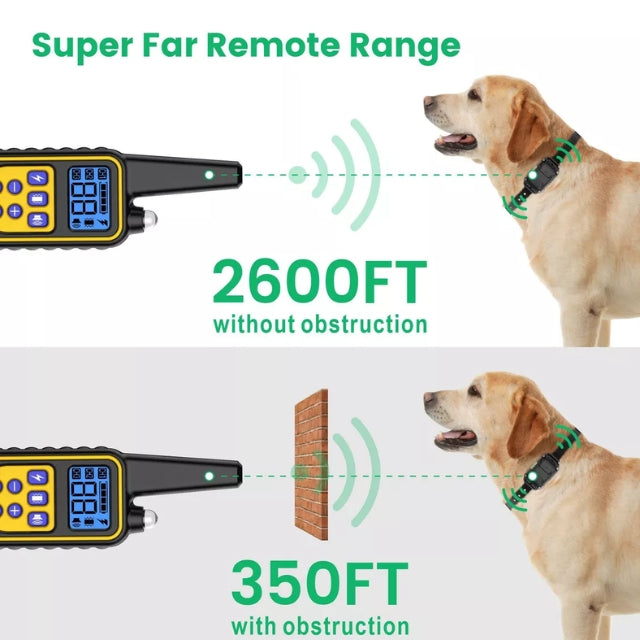 Maliben | Adjustable Electric Dog Training E-Collar – Safe, Effective Remote Control