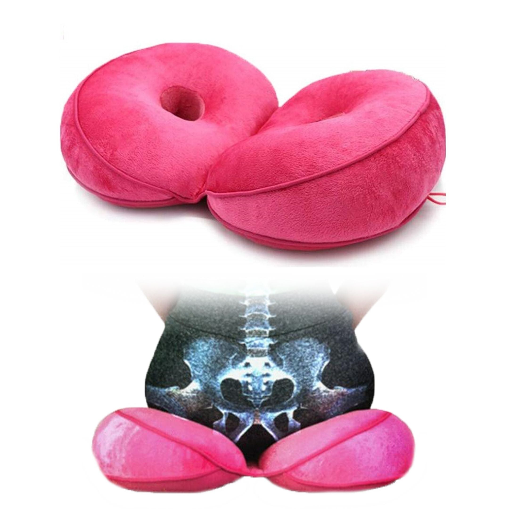 Maliben | Orthositz Cushion | Ergonomic & Pressure Relief | Memory Foam | Removable Cover
