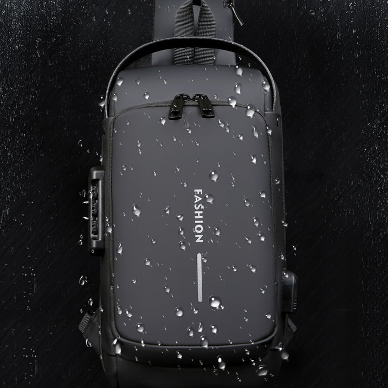 Maliben | Usb Charging Port Sling Anti-Theft Crossbody Bag