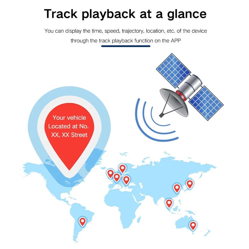 Maliben GPS Tracker Strong Magnetic Car Vehicle Tracking