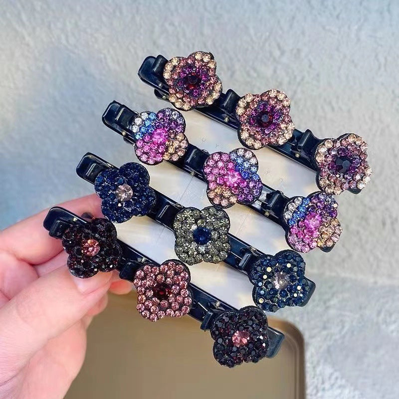 Maliben | Hair Clip With Crystal Flower