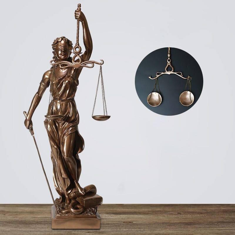 Maliben | Decorative Statue Of The Goddess Of Justice