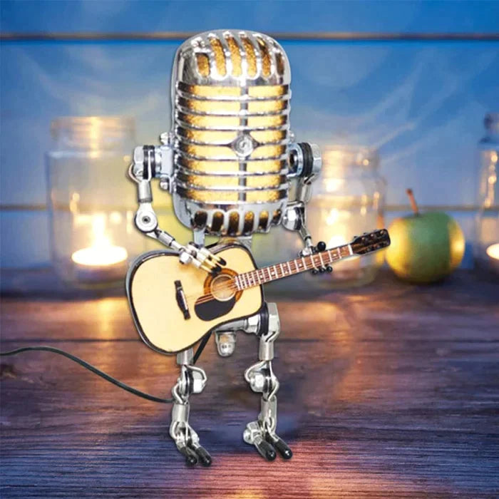 Maliben | Retro Microphone Robot