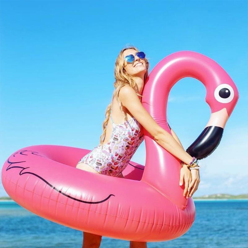Maliben | Inflatable Flamingo Pool Swimming Ring