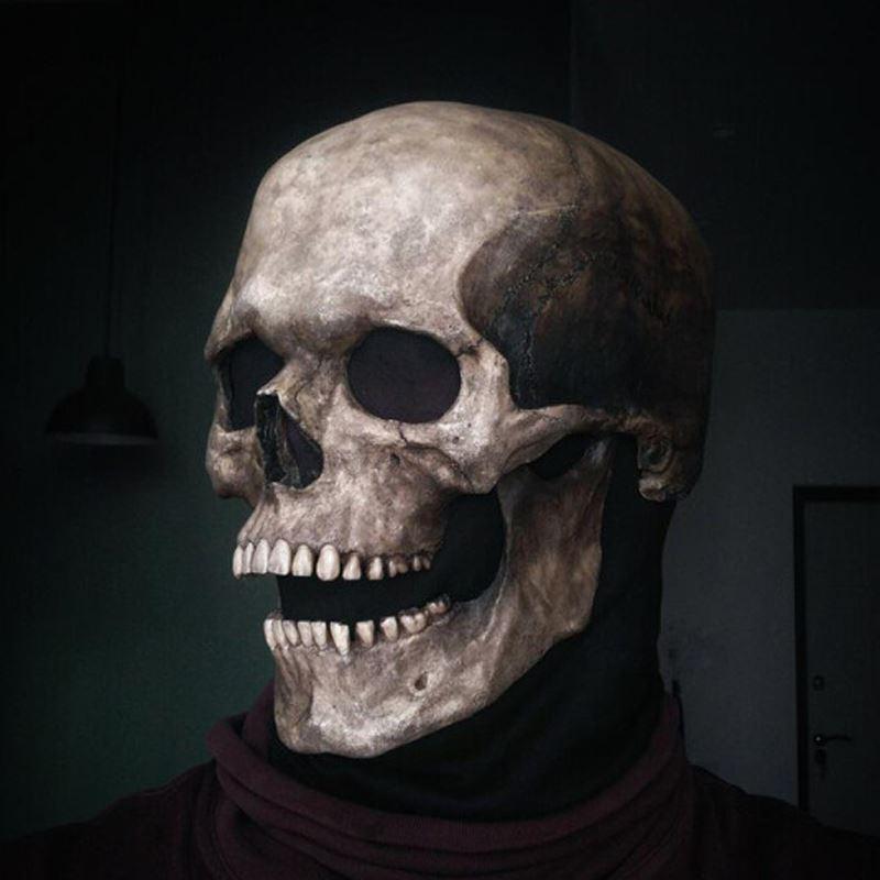 Maliben | Skeleton Mask - With This You'll Have The Creepiest Face In The World!