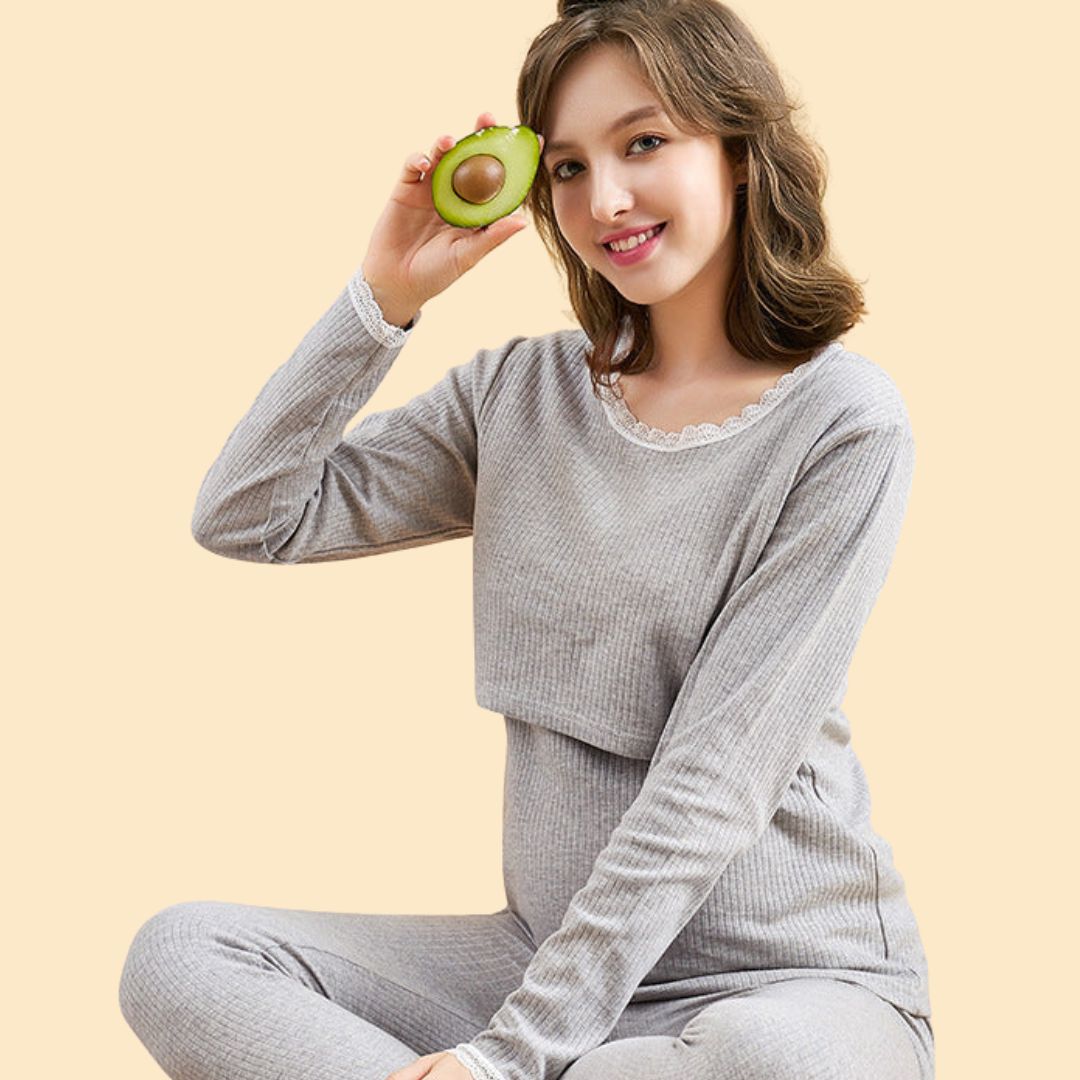 Maliben | Mama's ComFort | Feel Beautiful And Caring - Soft Maternity Dress for Home