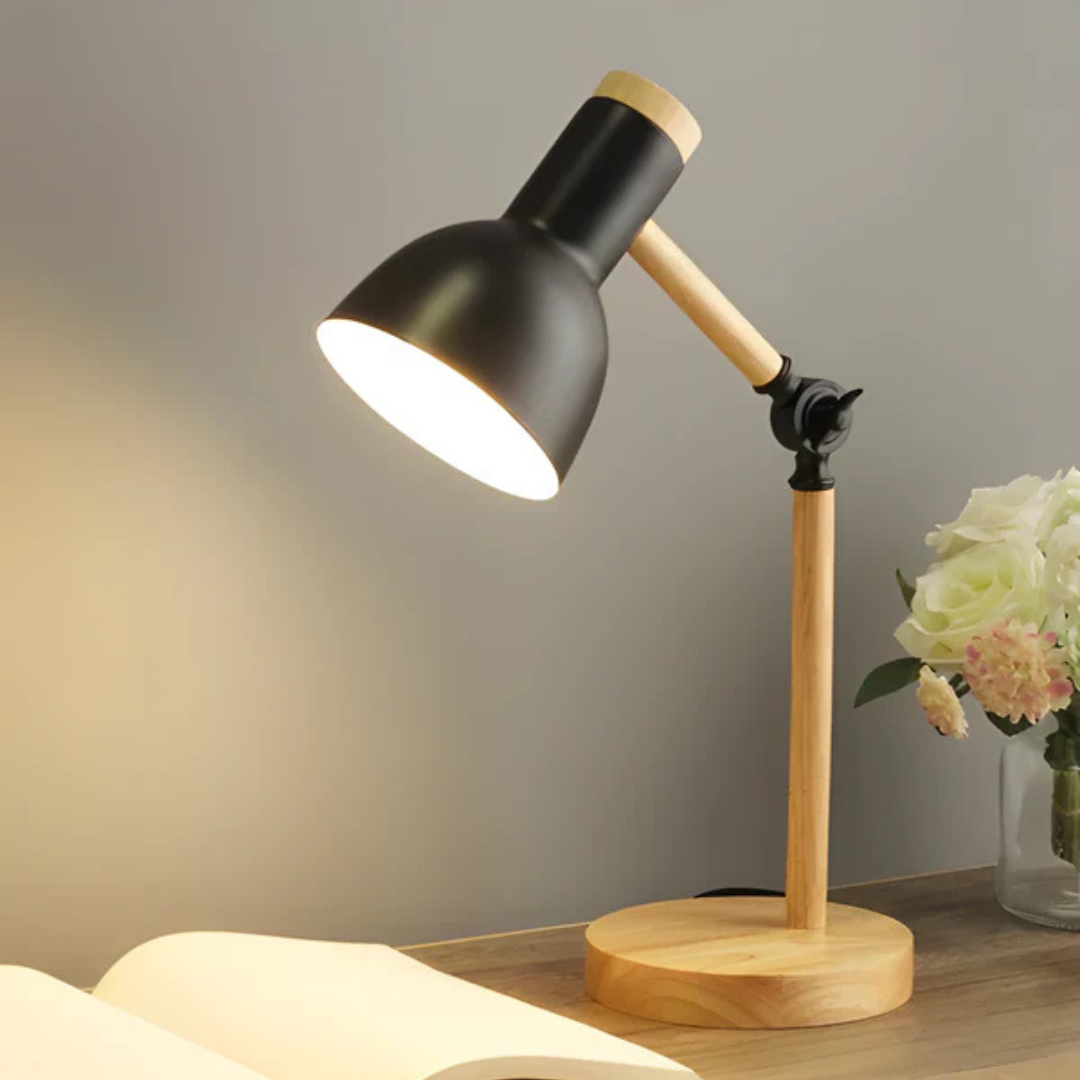 Maliben | Adjustable Macaron Led Table Lamp Made Of Wood