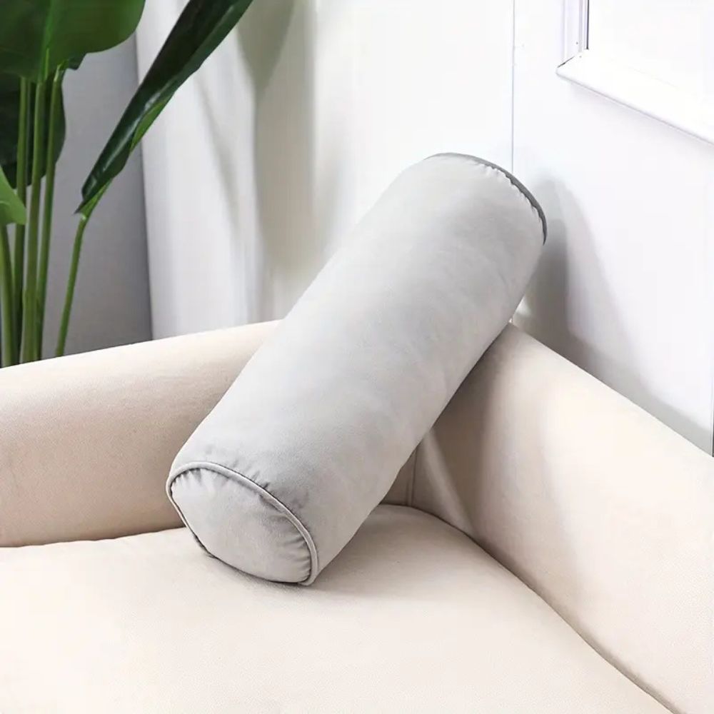 Maliben | Plush Velvet Bolster Cushion