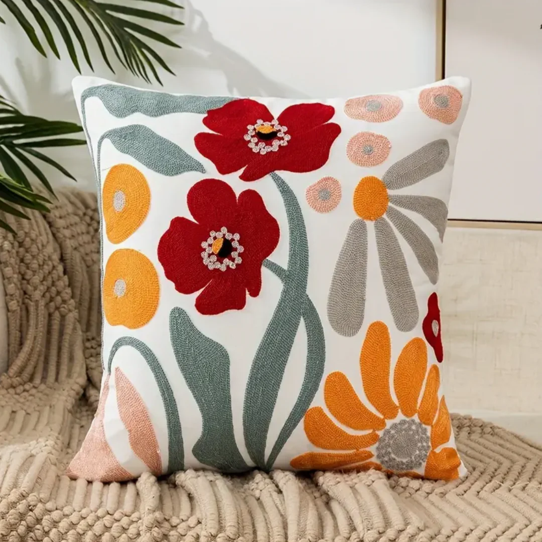 Maliben | Cushion With Floral Print