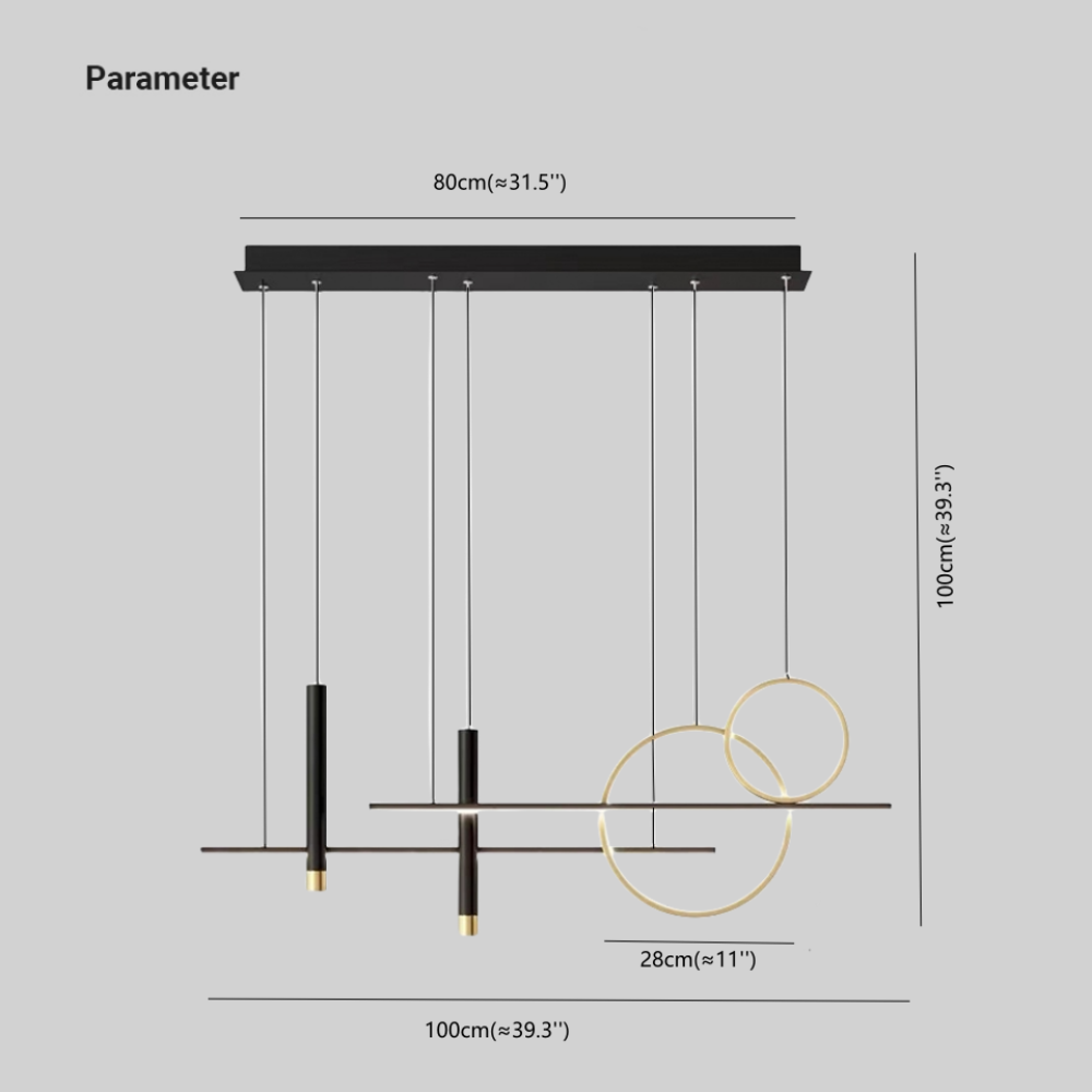 Maliben | Versatile Led Pendant Lamp - Lumosphere