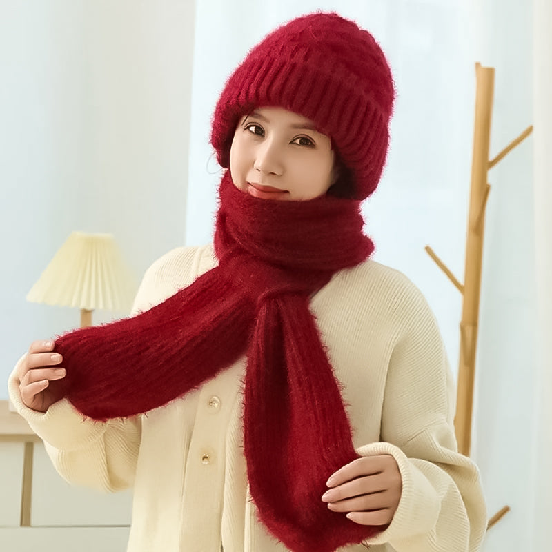 Maliben | Integrated Hearing Protection Windproof Hat Scarf