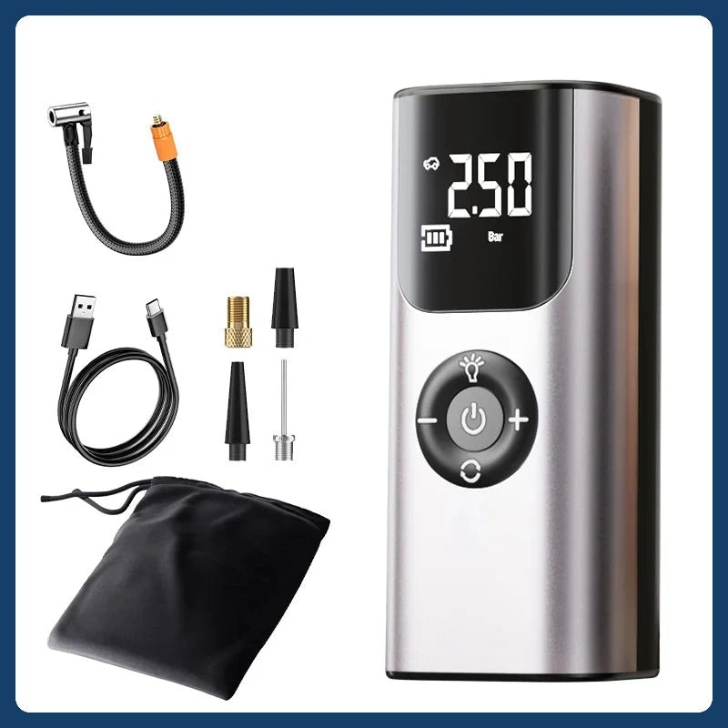Maliben | Mini Wireless Automatic Car Tire Air Compressor Pump