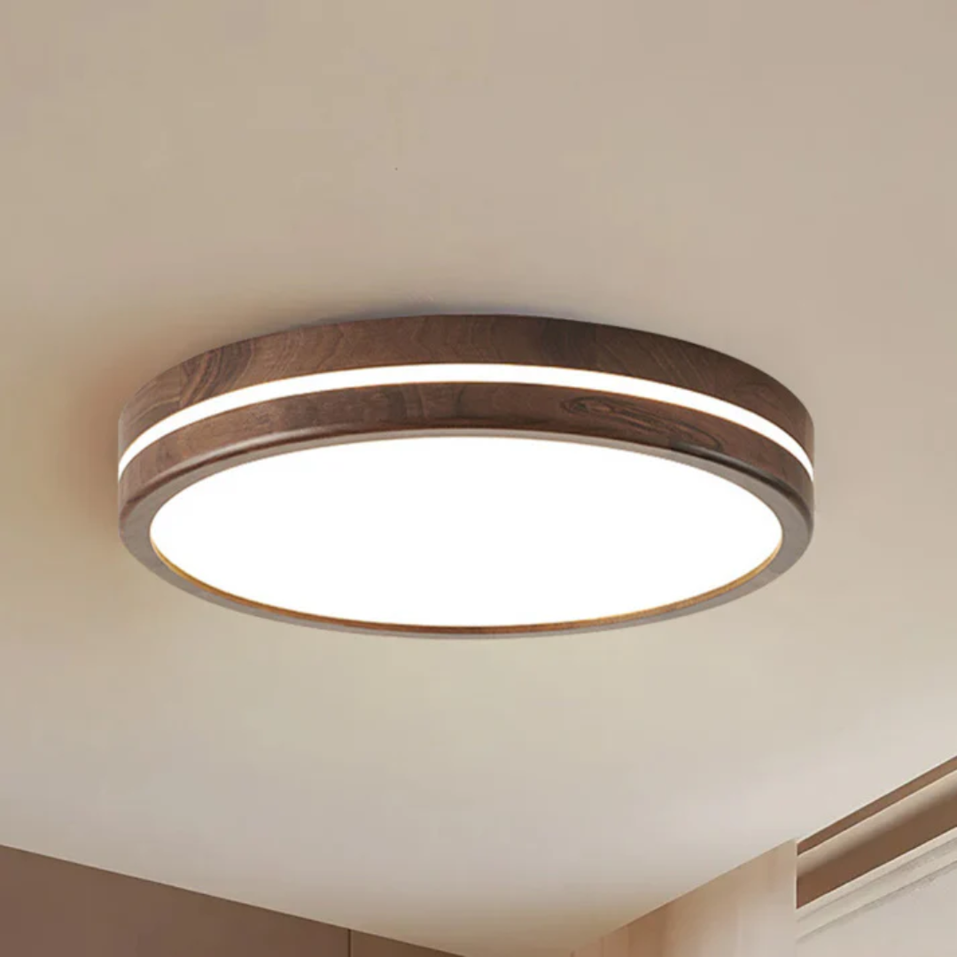Maliben | Stylish Wooden Led Ceiling Lamp