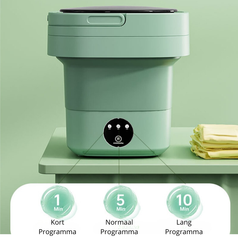 Maliben | Foldawash | The Convenient Foldable Mini Washing Machine With Dryer