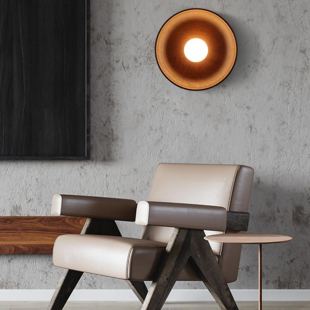 Maliben | Solid Wooden Wall Lamp