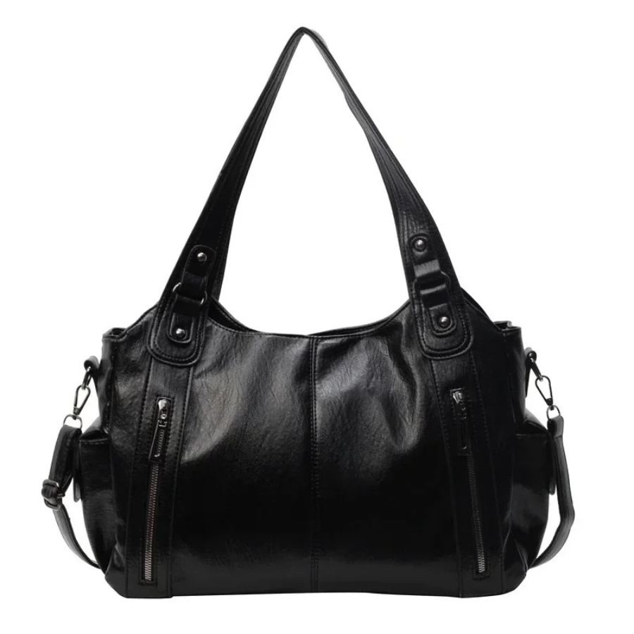 Maliben | Women’S Classic Multi-Compartment Shoulder Bag – Alma