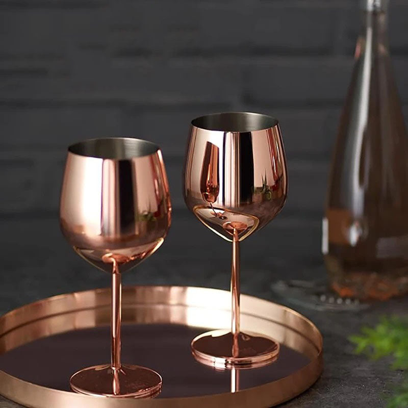 Maliben | Stainless Steel Glasses (Set Of 6)