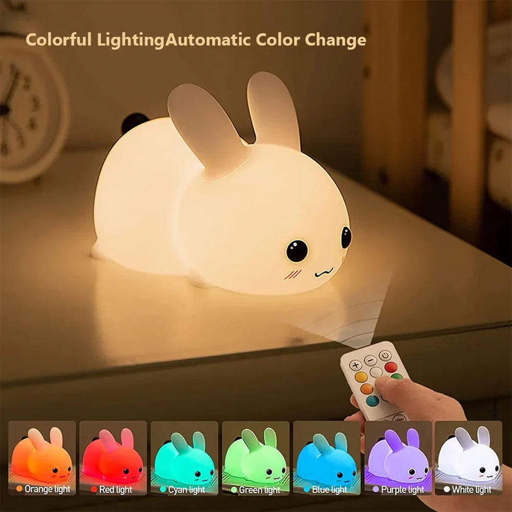 Maliben | Cute Rabbit Night Light - Bunnyglow