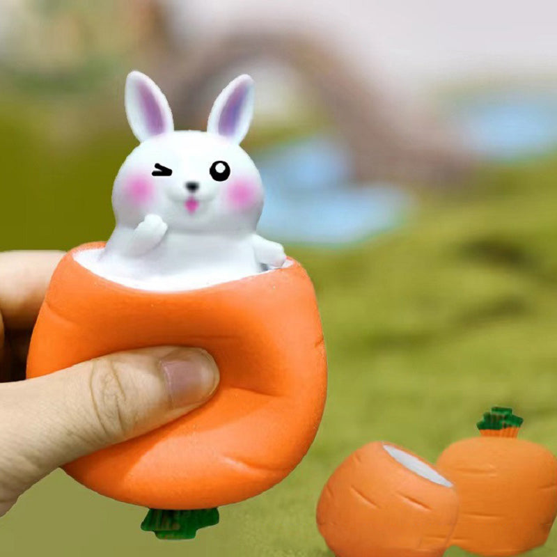 Maliben | Carrot Rabbit Squeeze Toy