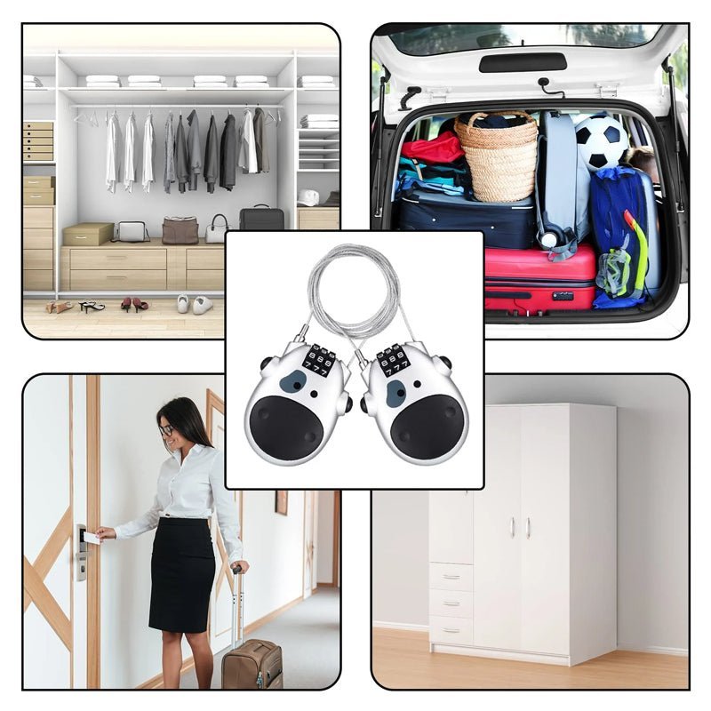 Maliben | Cable Lock - Secure Your Belongings - Practical And Reliable