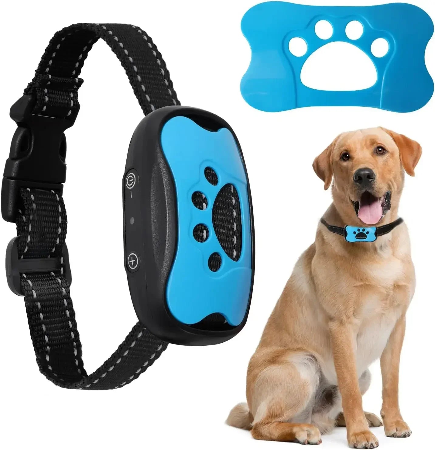 Maliben | Anti-Bark Dog Collar – Stop Unwanted Barking with the BarkBuddy Vibration Training Collar for Dogs