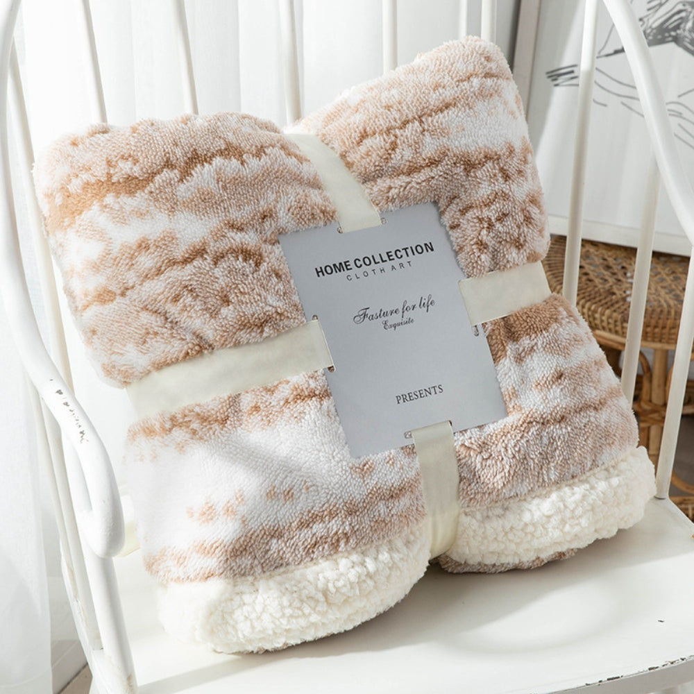 Maliben | Seraphina Velvet Sherpa Blanket