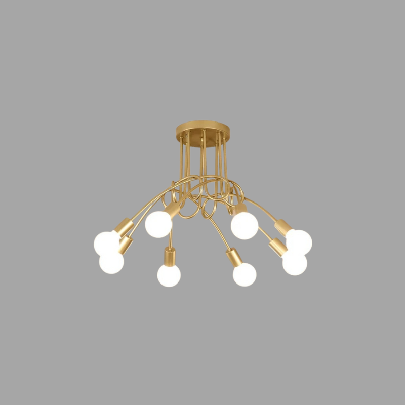 Maliben | VIntage Led Ceiling Lamp in Antique Design