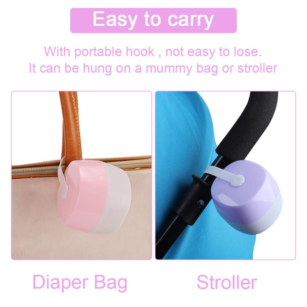 Maliben | Pacifier Box With Lid – Hygienic Storage Box For Pacifiers & Nipples