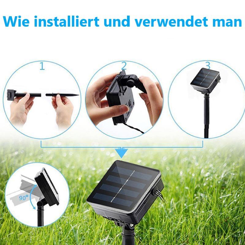 Maliben | Rheinwing™ Solar Rattan Led Lights