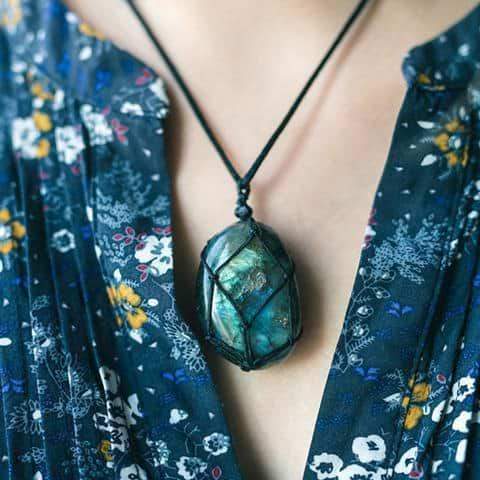 Maliben | Dragonheart Labradorite Necklace – Mystical And Energizing Jewelry For Personal Power