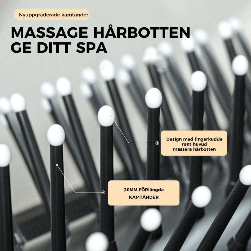 Maliben | Mirrorflex Travel Mirror Hair Brush | Foldable & Compact | Practical Styling On The Go