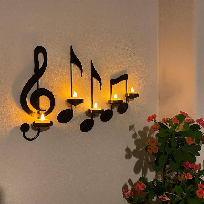 Maliben | Lyricglow - Elegant Chandelier - Music Note - Chic Ambiance
