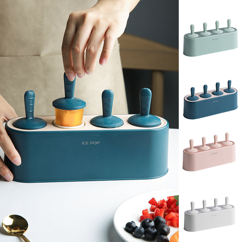 Maliben | Silicone Popsicle Ice Cream Mold Set