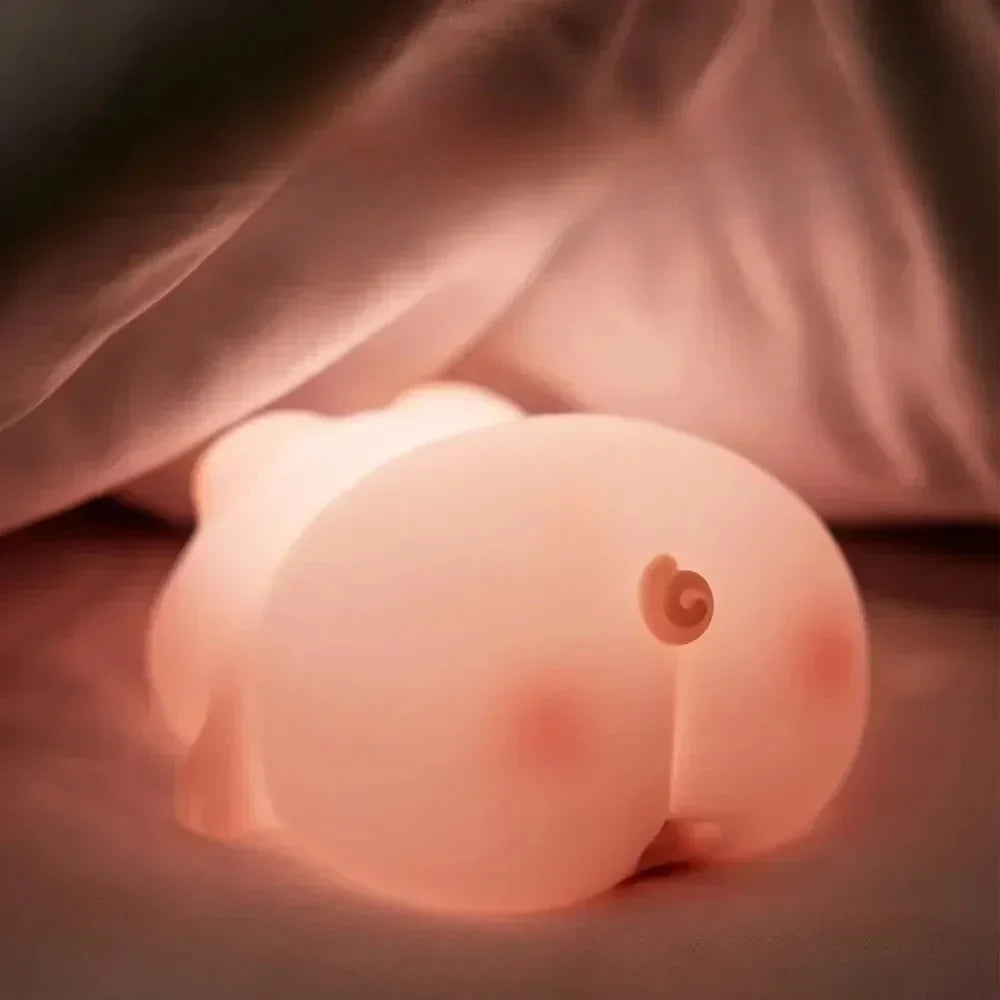 Maliben | Plush Night Light For Children | Soft Led Light With Timer And Animal Design
