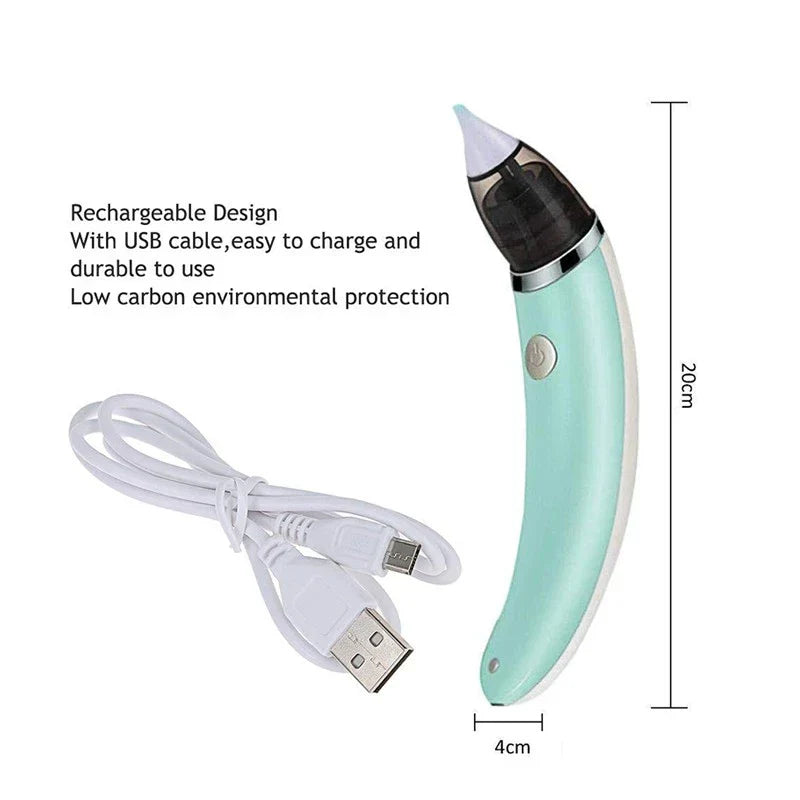 Maliben | Electric Nasal Aspirator For Babies – Gentle Nasal Cleansing With Suction Power
