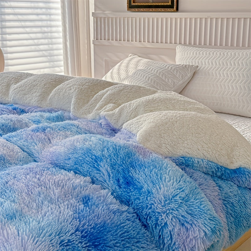 Maliben | Luxury Thick Lambskin Blanket For Warmth And Elegance